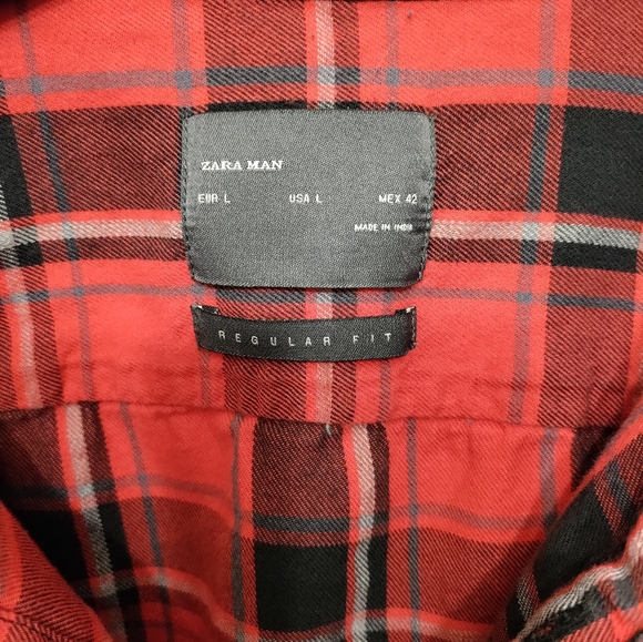 Zara Shirts Zara Man Flannel Poshmark